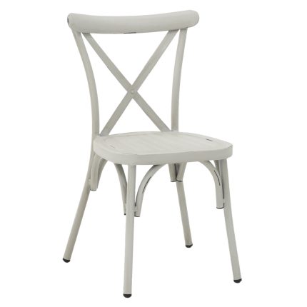 Terasse stol - Alabaster - Hvid - 49.50 x49.50 x 88 cm